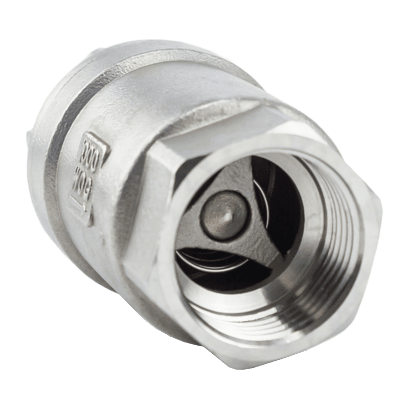 Válvula de retenção vertical rosqueada H12W