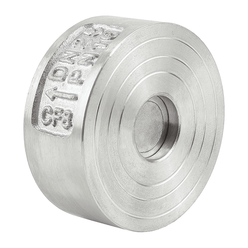 Válvula de retenção de disco único tipo wafer H71W