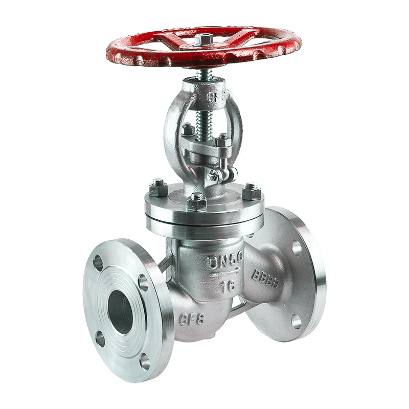 Válvula de corte manual de aço inoxidável