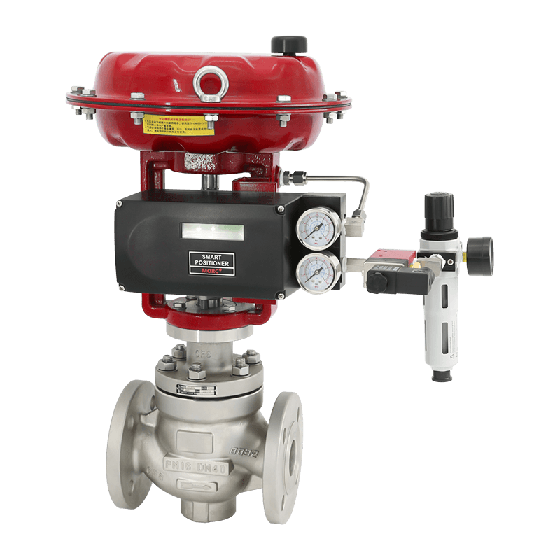 Válvula pneumática de controle de fluxo preciso