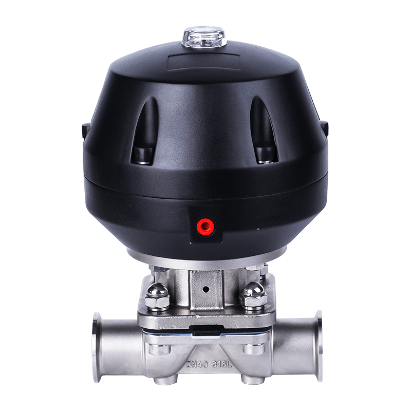 Válvula Sanitária Pneumática de Diafragma