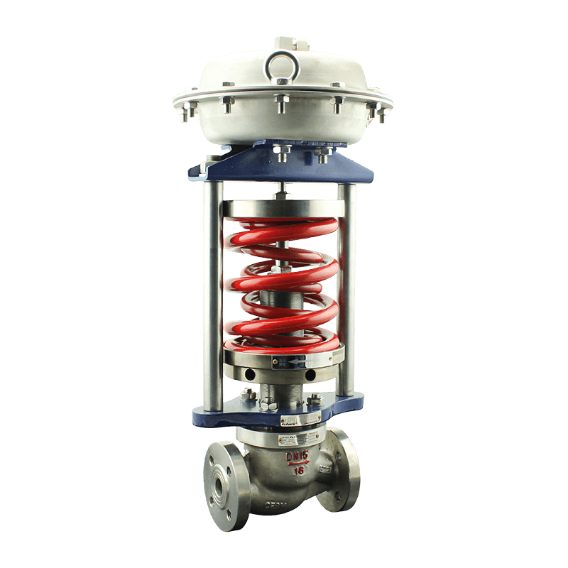 Válvula de controle de fluxo de pressão autooperada